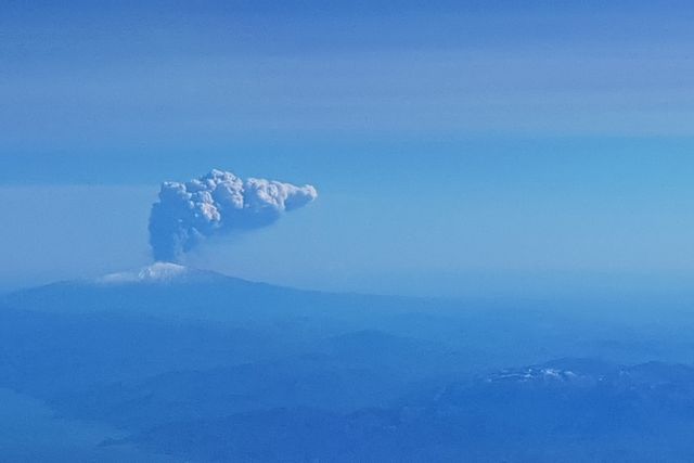Aschewolke am Etna