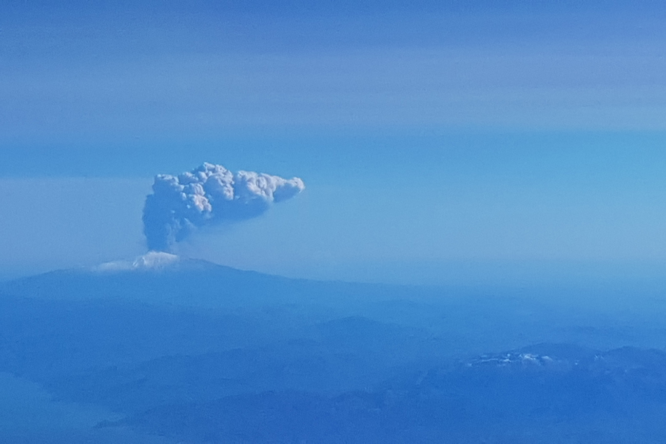 Aschewolke am Etna
